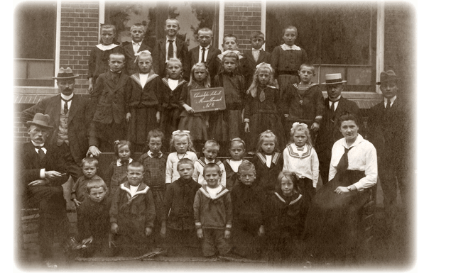 Mientje Wubs school Musselkanaal 1916